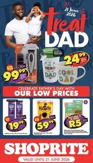 Shoprite catalogue in Worcester | Shoprite Fathers Day Deals Eastern Cape 15 June - 21 June | 2026-06-15T00:00:00.000Z - 2026-06-21T00:00:00.000Z