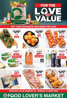 Food Lover's Market catalogue in Worcester | For The Love Of Value | 2026-06-16T00:00:00.000Z - 2026-06-21T00:00:00.000Z