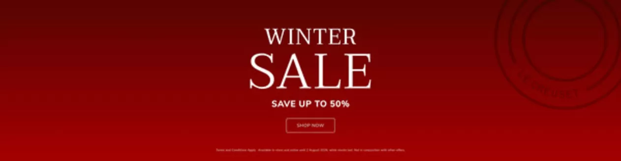 Le Creuset catalogue in Crossroads | Winter Sale | 2026-06-17T00:00:00.000Z - 2026-08-02T00:00:00.000Z