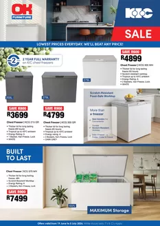 OK Furniture catalogue in Perdekop | Our best bargains | 2026-06-19T00:00:00.000Z - 2026-07-05T00:00:00.000Z