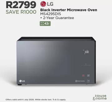 House & Home catalogue in Perdekop | Great discounts on selected products | 2026-06-20T00:00:00.000Z - 2026-07-06T00:00:00.000Z