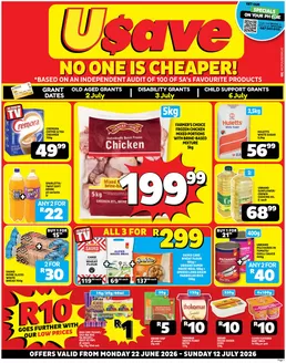 Usave catalogue in Johannesburg | Wcusavepricesavings22jun12jul2026 | 2026-06-22T00:00:00.000Z - 2026-07-12T00:00:00.000Z