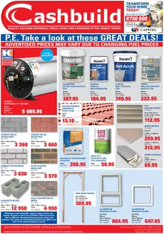 Cashbuild catalogue | Attractive special offers for everyone | 2026-06-22T00:00:00.000Z - 2026-07-06T00:00:00.000Z