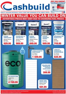 Cashbuild catalogue | Save now with our deals | 2026-06-22T00:00:00.000Z - 2026-07-06T00:00:00.000Z