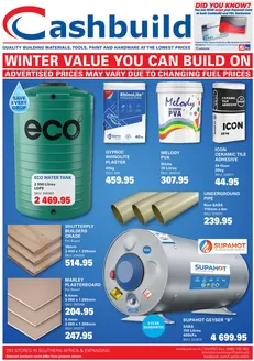 Cashbuild catalogue | Current special promotions | 2026-06-22T00:00:00.000Z - 2026-07-06T00:00:00.000Z