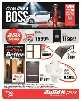 Build It catalogue in Kroonstad | Top offers for all bargain hunters | 2026-06-24T00:00:00.000Z - 2026-08-08T00:00:00.000Z