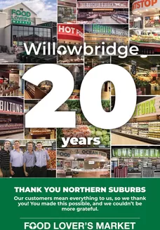 Food Lover's Market catalogue in Hartswater | Willowbridge 20th Birthday Deals - 22 - 28 June 2026 | 2026-06-21T00:00:00.000Z - 2026-06-28T00:00:00.000Z