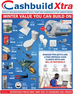 Cashbuild catalogue | New offers to discover | 2026-06-01T00:00:00.000Z - 2026-08-31T00:00:00.000Z