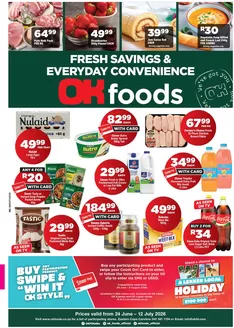 OK Foods catalogue in Amanzimtoti | Save now with our deals | 2026-06-24T00:00:00.000Z - 2026-07-12T00:00:00.000Z