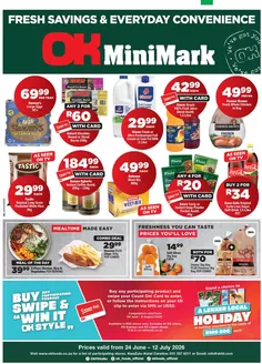 OK MiniMark catalogue in Uitenhage | Current special promotions | 2026-06-24T00:00:00.000Z - 2026-07-12T00:00:00.000Z