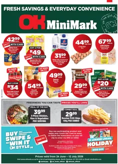 OK MiniMark catalogue in Uitenhage | New offers to discover | 2026-06-24T00:00:00.000Z - 2026-07-12T00:00:00.000Z