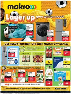 Makro catalogue in Uitenhage | Our best offers for you | 2026-06-24T00:00:00.000Z - 2026-07-07T00:00:00.000Z
