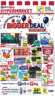 Pick n Pay Hypermarket catalogue | Hypermarket Birthday Specials | 2026-06-25T00:00:00.000Z - 2026-07-06T00:00:00.000Z