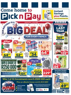 Pick n Pay catalogue | Pick n Pay Birthday Specials | 2026-06-25T00:00:00.000Z - 2026-07-06T00:00:00.000Z