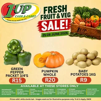 1UP catalogue in Malamulele | Discover attractive offers | 2026-06-25T00:00:00.000Z - 2026-06-28T00:00:00.000Z