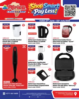 Africa Cash & Carry catalogue in  | Saturday Promo | 2026-06-27T00:00:00.000Z - 2026-07-03T00:00:00.000Z
