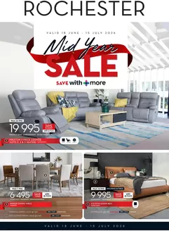 Rochester catalogue in Westville | Mid Year Sale | 2026-06-30T00:00:00.000Z - 2026-07-15T00:00:00.000Z