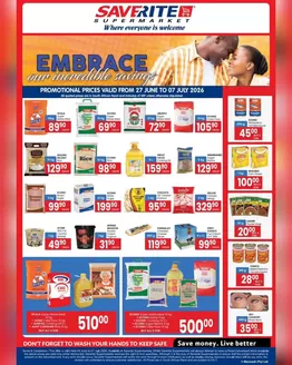 Saverite catalogue in  | Embrace Our Incredible Savings | 2026-06-30T00:00:00.000Z - 2026-07-07T00:00:00.000Z