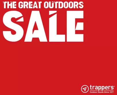 Trappers catalogue | The Great Outdoors Sale | 2026-06-30T00:00:00.000Z - 2026-07-14T00:00:00.000Z
