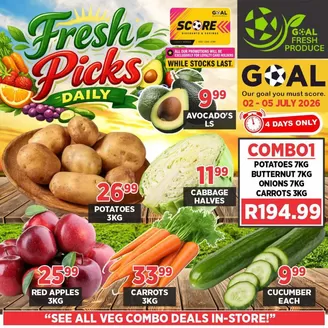 Goal Supermarket catalogue in Embalenhle | Great offer for all customers | 2026-07-02T00:00:00.000Z - 2026-07-05T00:00:00.000Z