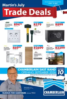 Chamberlain catalogue in | Trade Deals | 2026-07-03T00:00:00.000Z - 2026-07-31T00:00:00.000Z