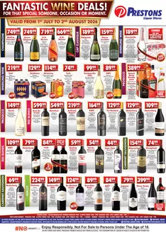 Prestons catalogue in Tembisa | Fantastic Wine Deals! | 2026-07-03T00:00:00.000Z - 2026-08-02T00:00:00.000Z