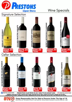 Prestons catalogue in Tembisa | Wine Specials | 2026-07-03T00:00:00.000Z - 2026-08-05T00:00:00.000Z
