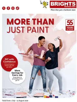 Brights Hardware catalogue in | More Than Just Paint | 2026-07-03T00:00:00.000Z - 2026-08-31T00:00:00.000Z