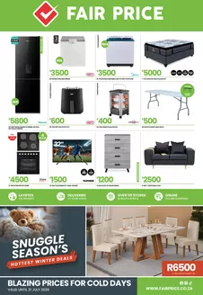 Fair Price catalogue in Randfontein | Snuggle Season's Hottest Winter Deals | 2026-07-03T00:00:00.000Z - 2026-07-31T00:00:00.000Z