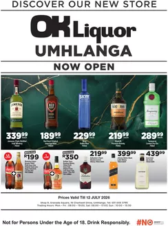 OK Liquor catalogue | Exclusive bargains | 2026-07-04T00:00:00.000Z - 2026-07-12T00:00:00.000Z