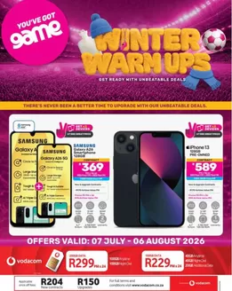 Game catalogue | Our best bargains | 2026-07-07T00:00:00.000Z - 2026-08-06T00:00:00.000Z
