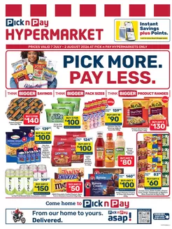 Pick n Pay Hypermarket catalogue in  | Hypermarket Pick More Pay Less Specials | 2026-07-07T00:00:00.000Z - 2026-08-02T00:00:00.000Z