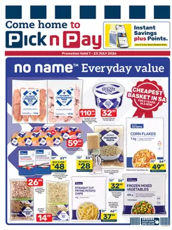 Pick n Pay catalogue in  | Pick n Pay No Name Specials | 2026-07-07T00:00:00.000Z - 2026-07-23T00:00:00.000Z