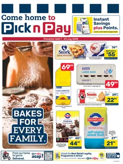 Pick n Pay catalogue in  | Pick n Pay Baking Specials | 2026-07-07T00:00:00.000Z - 2026-07-23T00:00:00.000Z