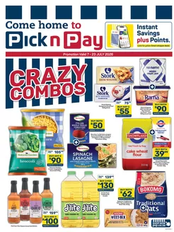 Pick n Pay catalogue in  | Pick n Pay Crazy Combo Specials | 2026-07-07T00:00:00.000Z - 2026-07-23T00:00:00.000Z
