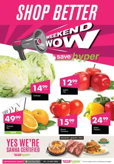 Save Hyper catalogue in Centurion | Discover attractive offers | 2026-07-10T00:00:00.000Z - 2026-07-12T00:00:00.000Z