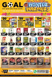 Goal Supermarket catalogue in Centurion | Great offer for bargain hunters | 2026-07-10T00:00:00.000Z - 2026-07-23T00:00:00.000Z