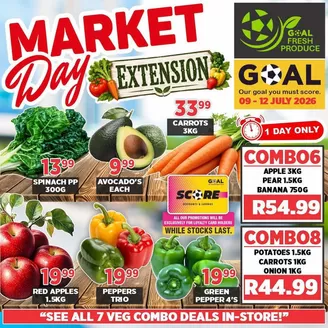 Goal Supermarket catalogue | Top deals for all customers | 2026-07-09T00:00:00.000Z - 2026-07-12T00:00:00.000Z