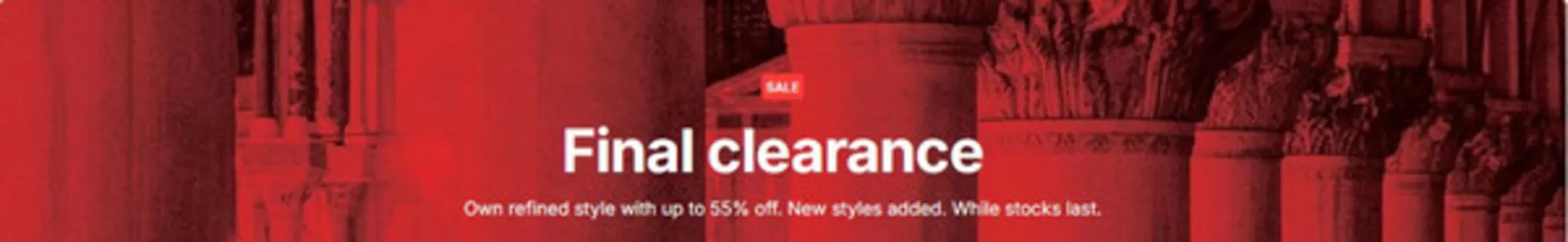 Fabiani catalogue in Pretoria | Final clearance | 2026-07-13T00:00:00.000Z - 2026-07-27T00:00:00.000Z