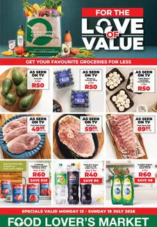 Food Lover's Market catalogue in George | Mid Month - EC - 13 - 19 July 2026 | 2026-07-12T00:00:00.000Z - 2026-07-19T00:00:00.000Z