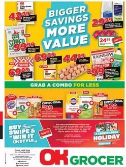 OK Grocer catalogue in Machadodorp | Current bargains and offers | 2026-06-24T00:00:00.000Z - 2026-08-09T00:00:00.000Z