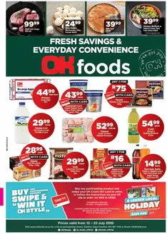 OK Foods catalogue in Sasolburg | Current bargains and offers | 2026-07-15T00:00:00.000Z - 2026-07-23T00:00:00.000Z