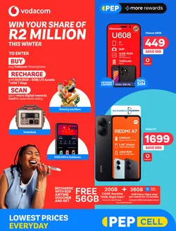 PEP CELL catalogue in Benoni | Lowest Prices Everyday | 2026-07-16T00:00:00.000Z - 2026-07-23T00:00:00.000Z