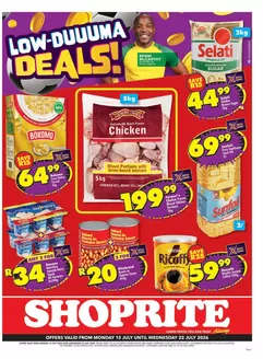 Shoprite catalogue | Shoprite weekly specials | 2026-07-12T00:00:00.000Z - 2026-07-22T00:00:00.000Z