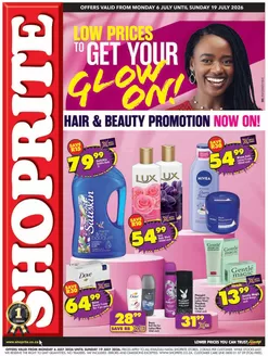 Shoprite catalogue | Shoprite Hair and Beauty KwaZulu-Natal 6 July - 19 July | 2026-07-05T00:00:00.000Z - 2026-07-19T00:00:00.000Z