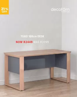 Decofurn catalogue in Phalaborwa | Decofurn weekly specials | 2026-07-19T00:00:00.000Z - 2026-08-02T00:00:00.000Z
