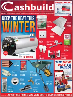 Cashbuild catalogue in Phalaborwa | Exclusive deals and bargains | 2026-07-20T00:00:00.000Z - 2026-08-03T00:00:00.000Z