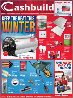 Cashbuild catalogue in | Current deals and offers | 2026-07-20T00:00:00.000Z - 2026-08-03T00:00:00.000Z