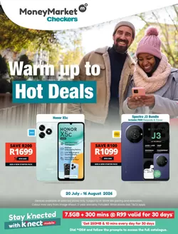 Checkers Hyper catalogue in Vanderbijlpark | Checkers Money Market July Month-End Promotion 20 July - 16 August | 2026-07-19T00:00:00.000Z - 2026-08-16T00:00:00.000Z