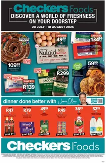 Checkers Hyper catalogue in Kraaifontein | Save now with our deals | 2026-07-19T00:00:00.000Z - 2026-08-10T00:00:00.000Z